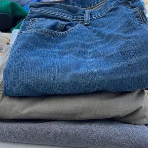 Set of 3 pants. Size 40*34. Wrangler,Old Navy and Levis